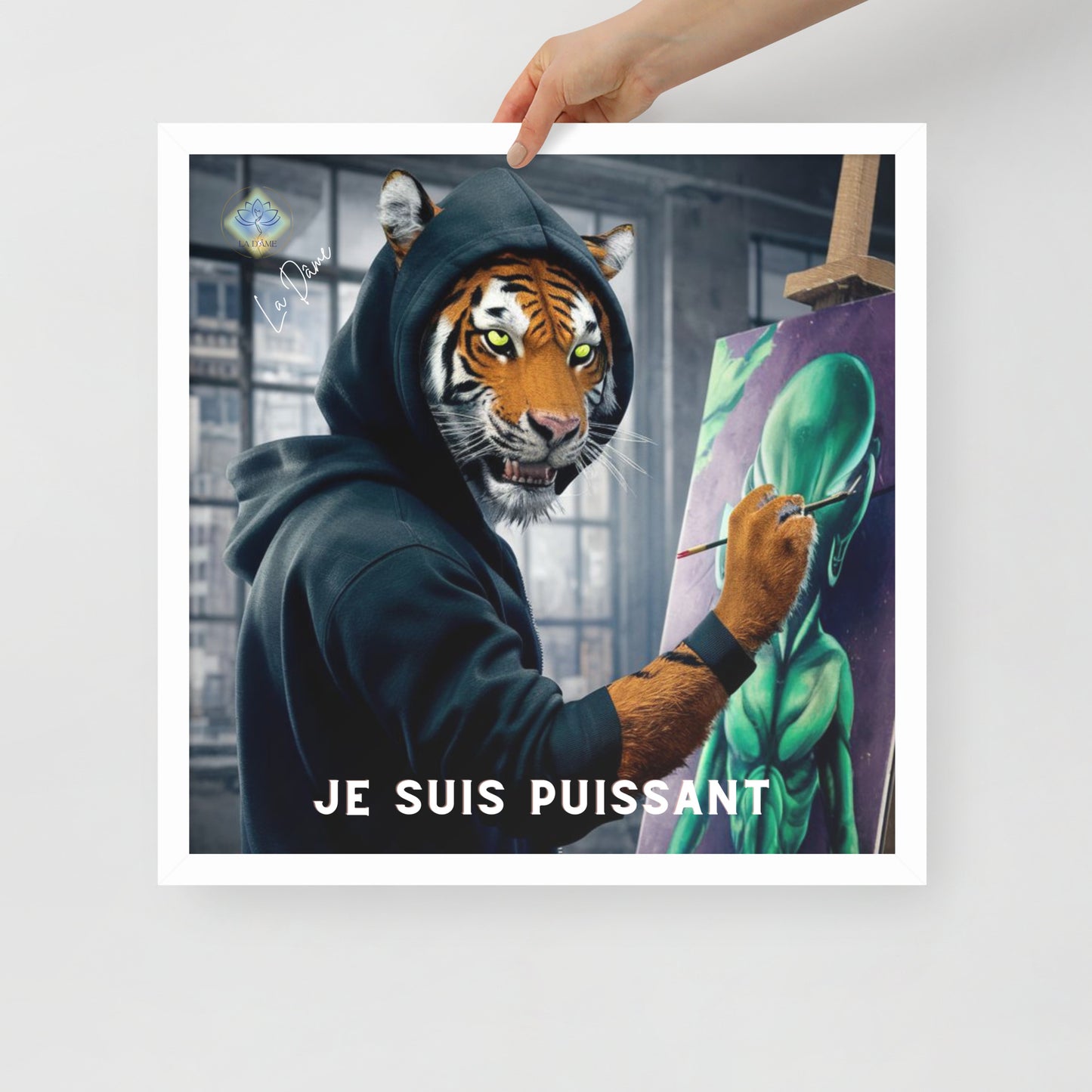 Poster Encadré - "Affirmation Positive"