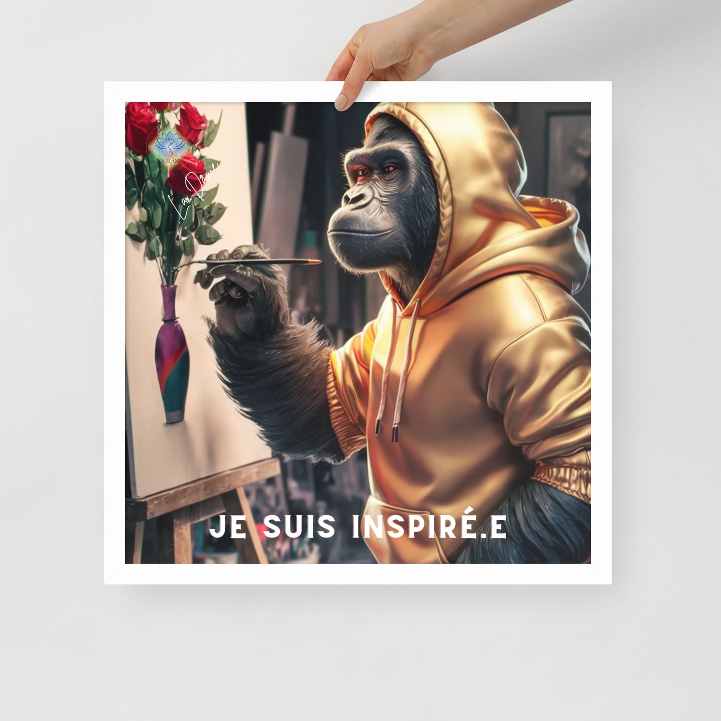 Poster Encadré - "Affirmation Positive"