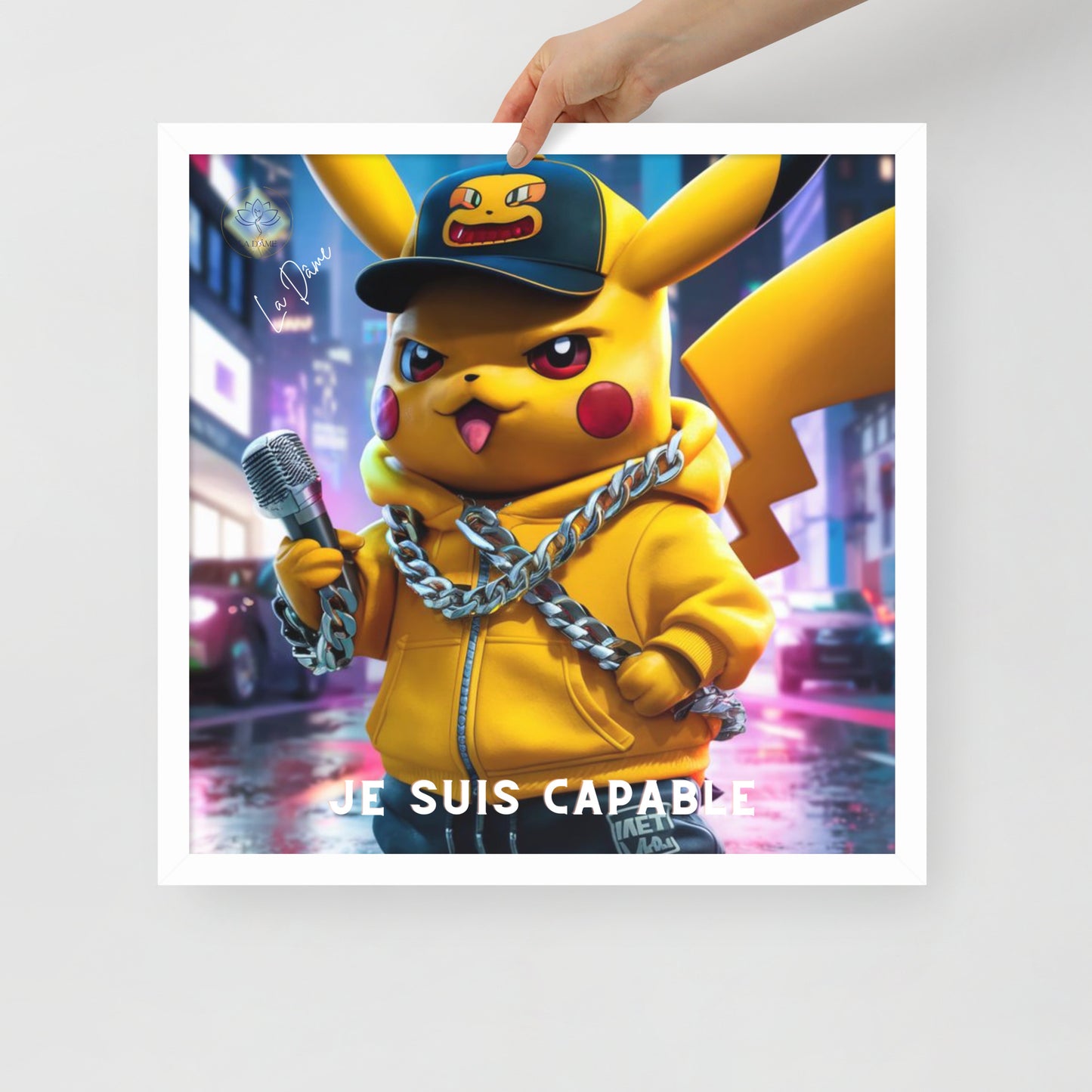 Poster Encadré - "Affirmation Positive"