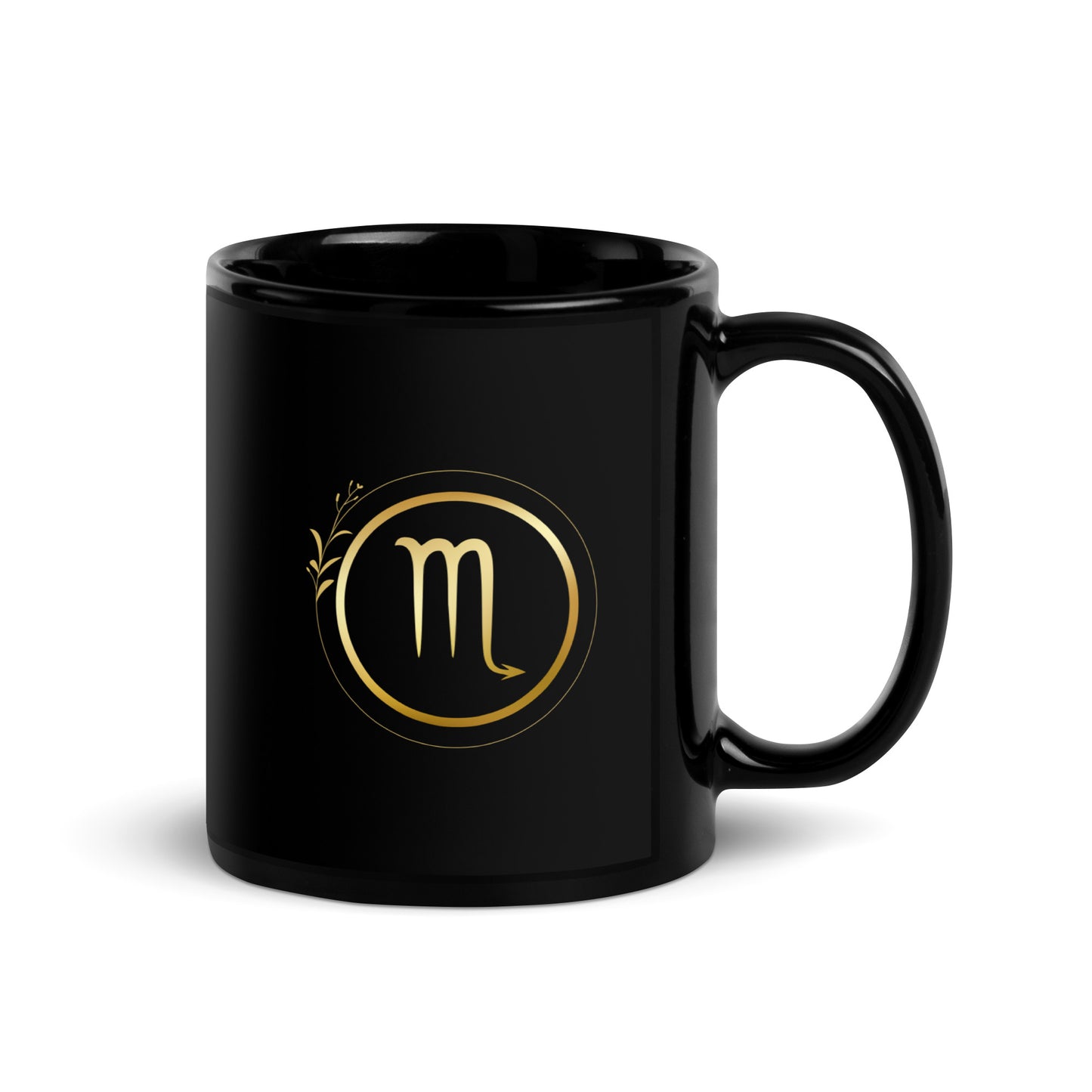 Mug brillant noir - Scorpion