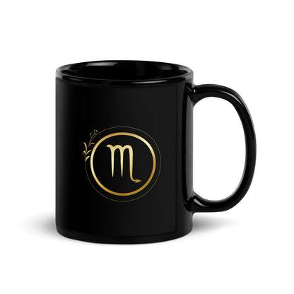 Mug brillant noir - Scorpion