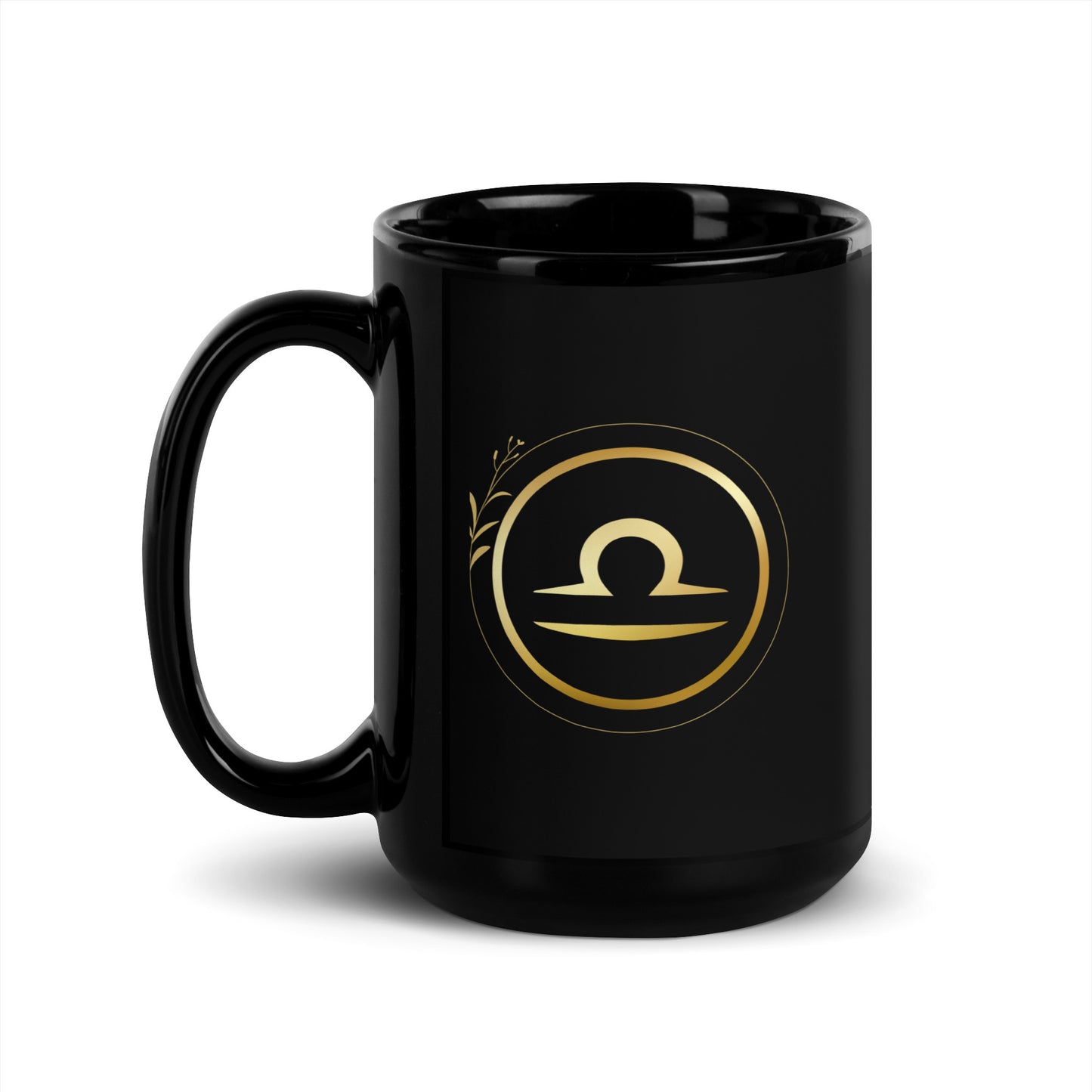 Mug brillant noir - Balance