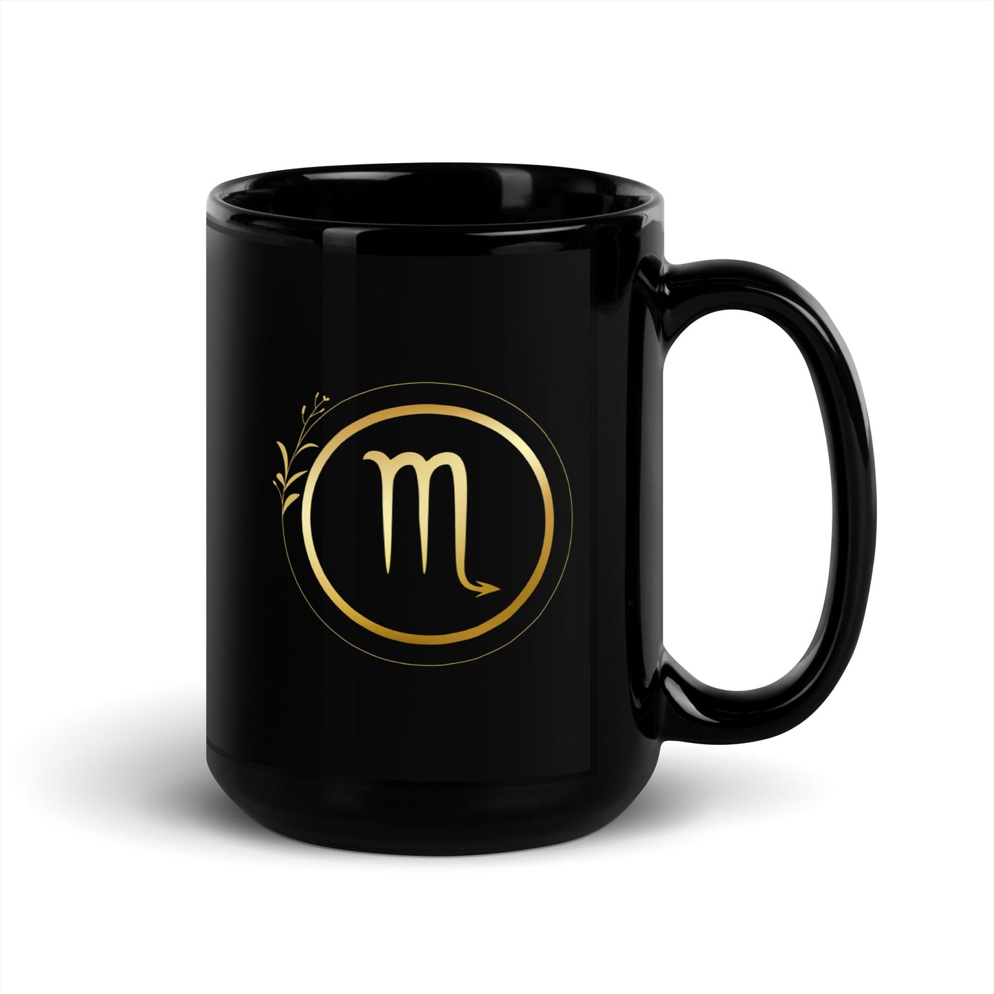 Mug brillant noir - Scorpion