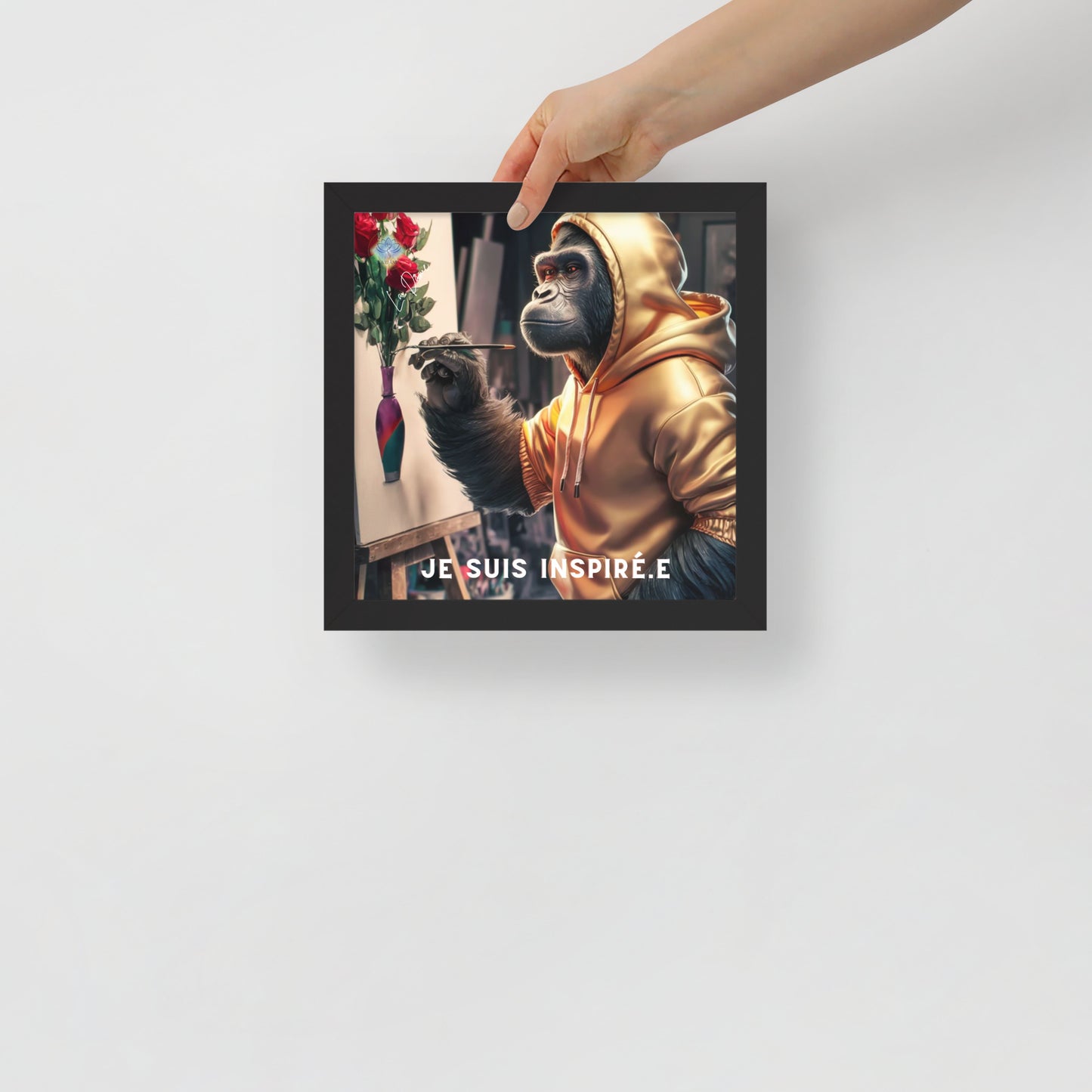 Poster Encadré - "Affirmation Positive"