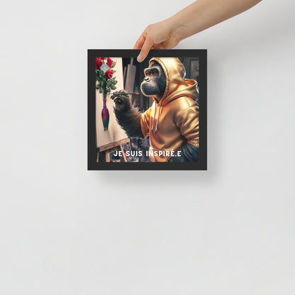 Poster Encadré - "Affirmation Positive"