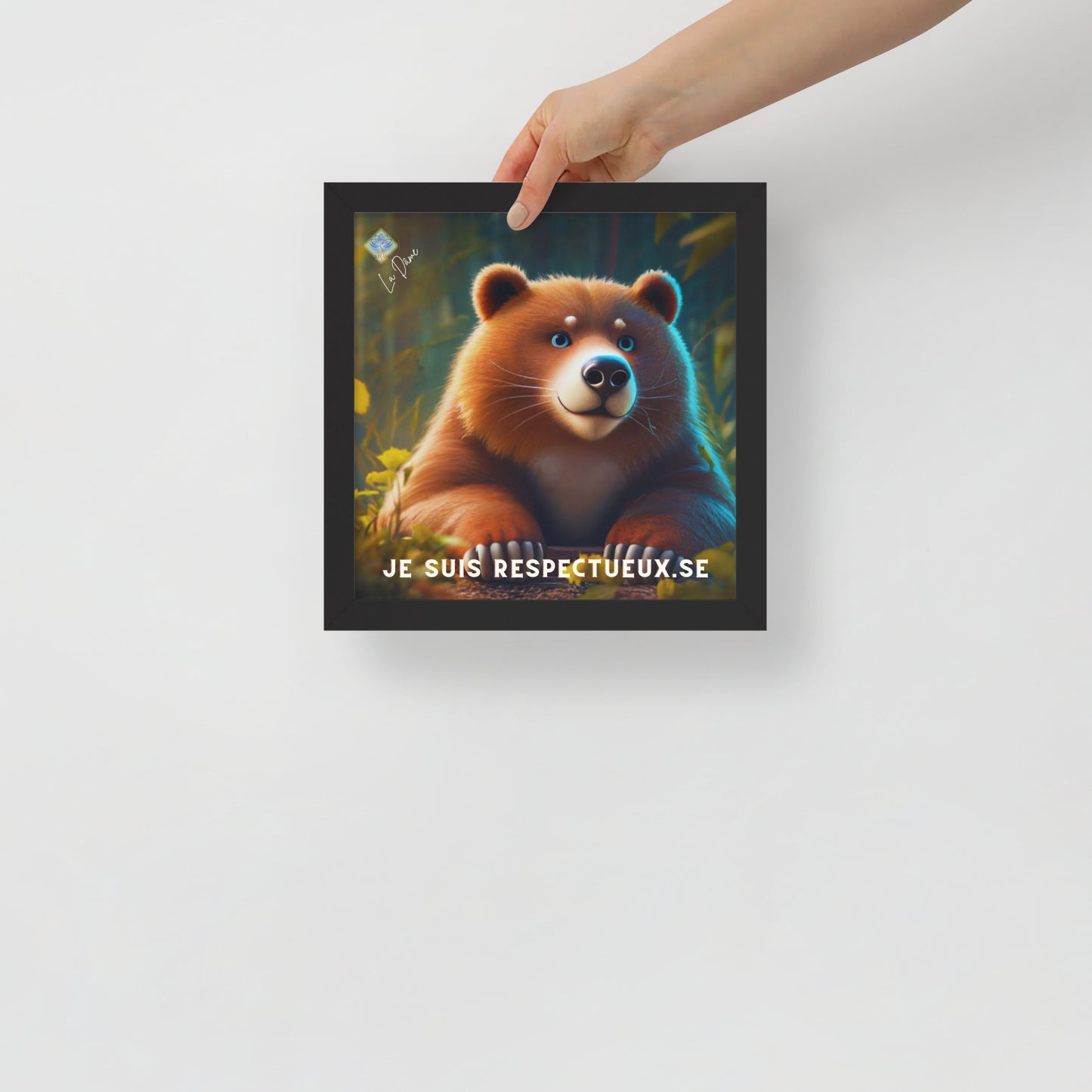 Poster Encadré - "Affirmation Positive"