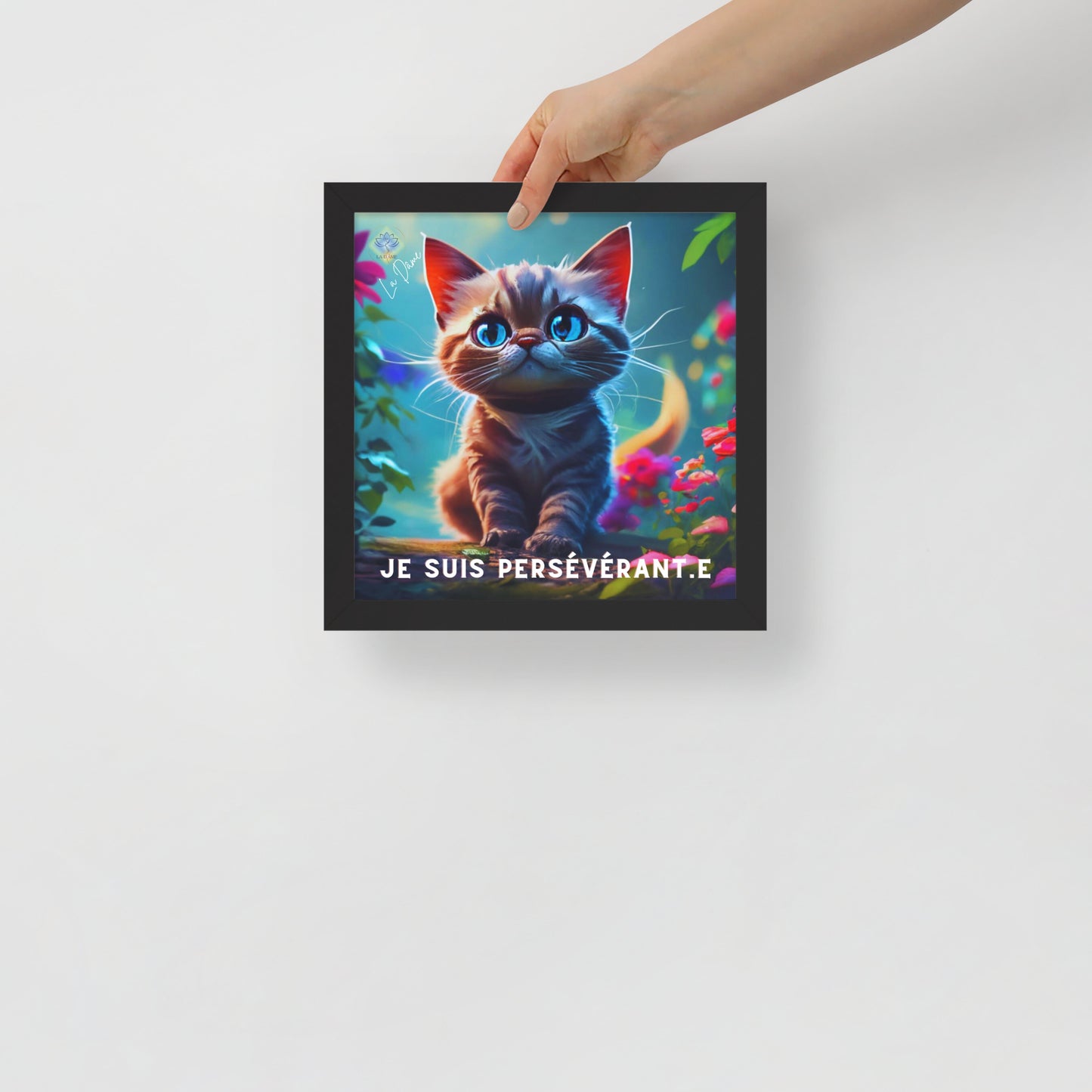 Poster Encadré - "Affirmation Positive"