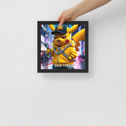 Poster Encadré - "Affirmation Positive"