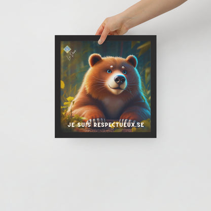 Poster Encadré - "Affirmation Positive"