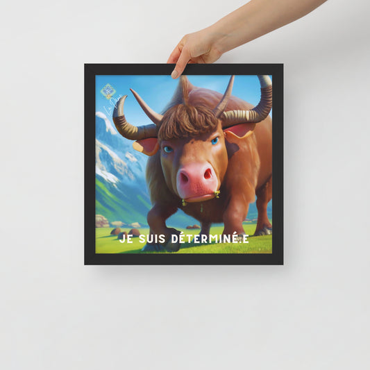 Poster Encadré - "Affirmation Positive"