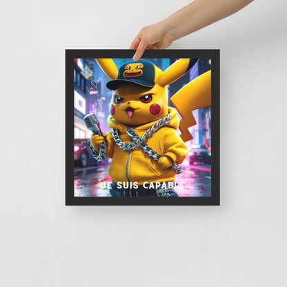 Poster Encadré - "Affirmation Positive"