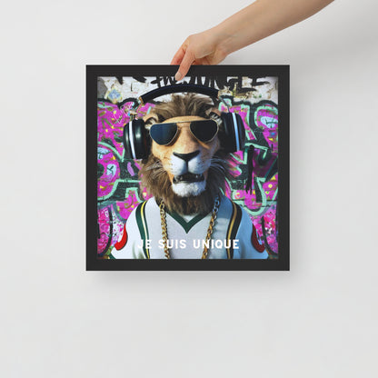 Poster Encadré - "Affirmation Positive"