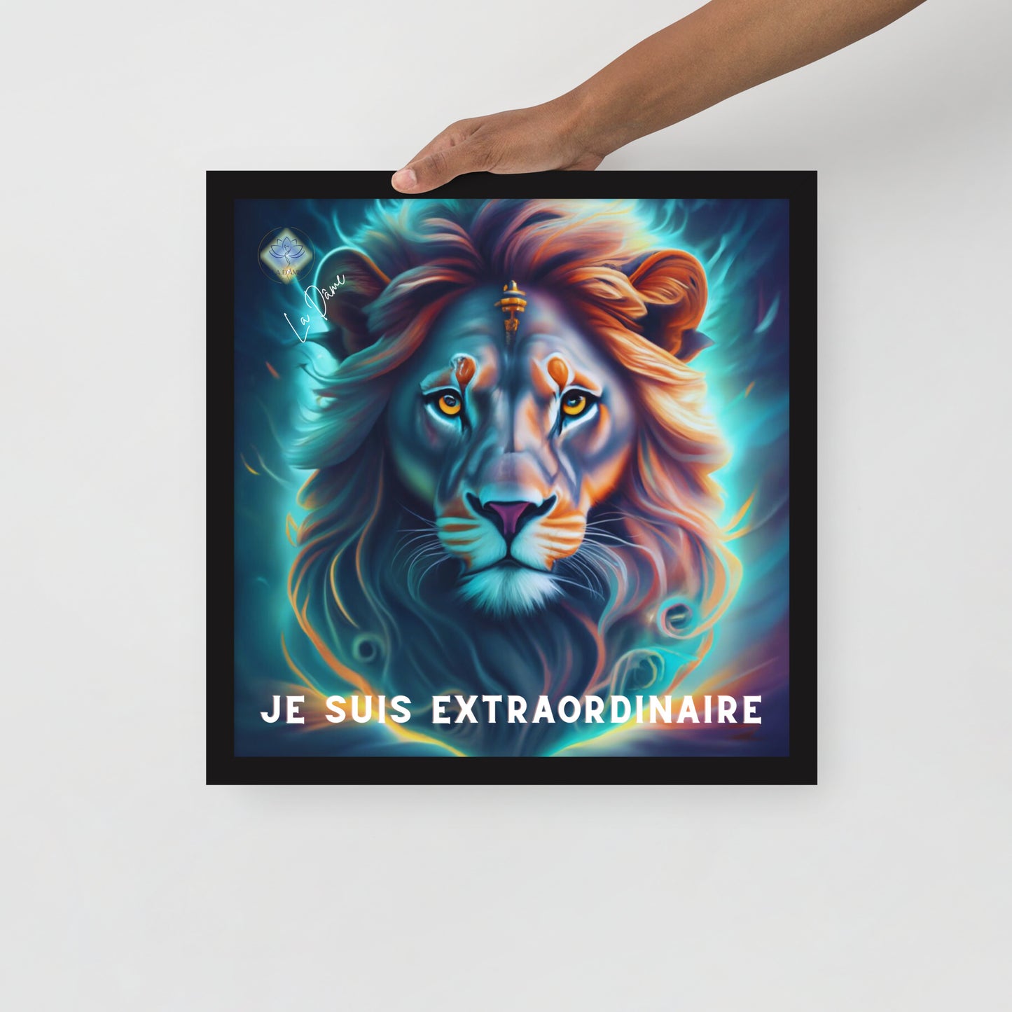 Poster Encadré - "Affirmation Positive"