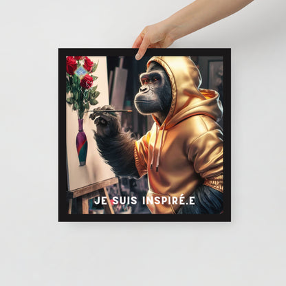 Poster Encadré - "Affirmation Positive"