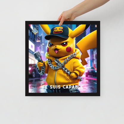 Poster Encadré - "Affirmation Positive"