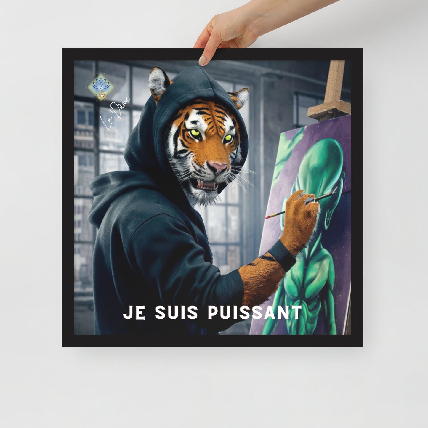 Poster Encadré - "Affirmation Positive"