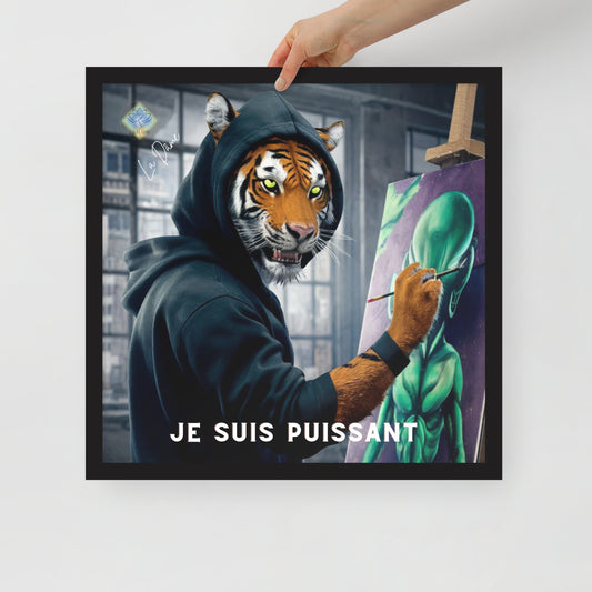 Poster Encadré - "Affirmation Positive"