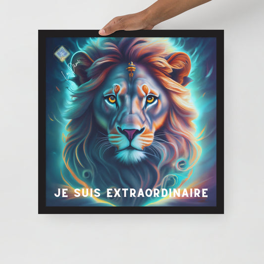 Poster Encadré - "Affirmation Positive"