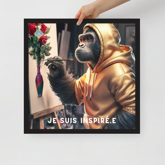 Poster Encadré - "Affirmation Positive"