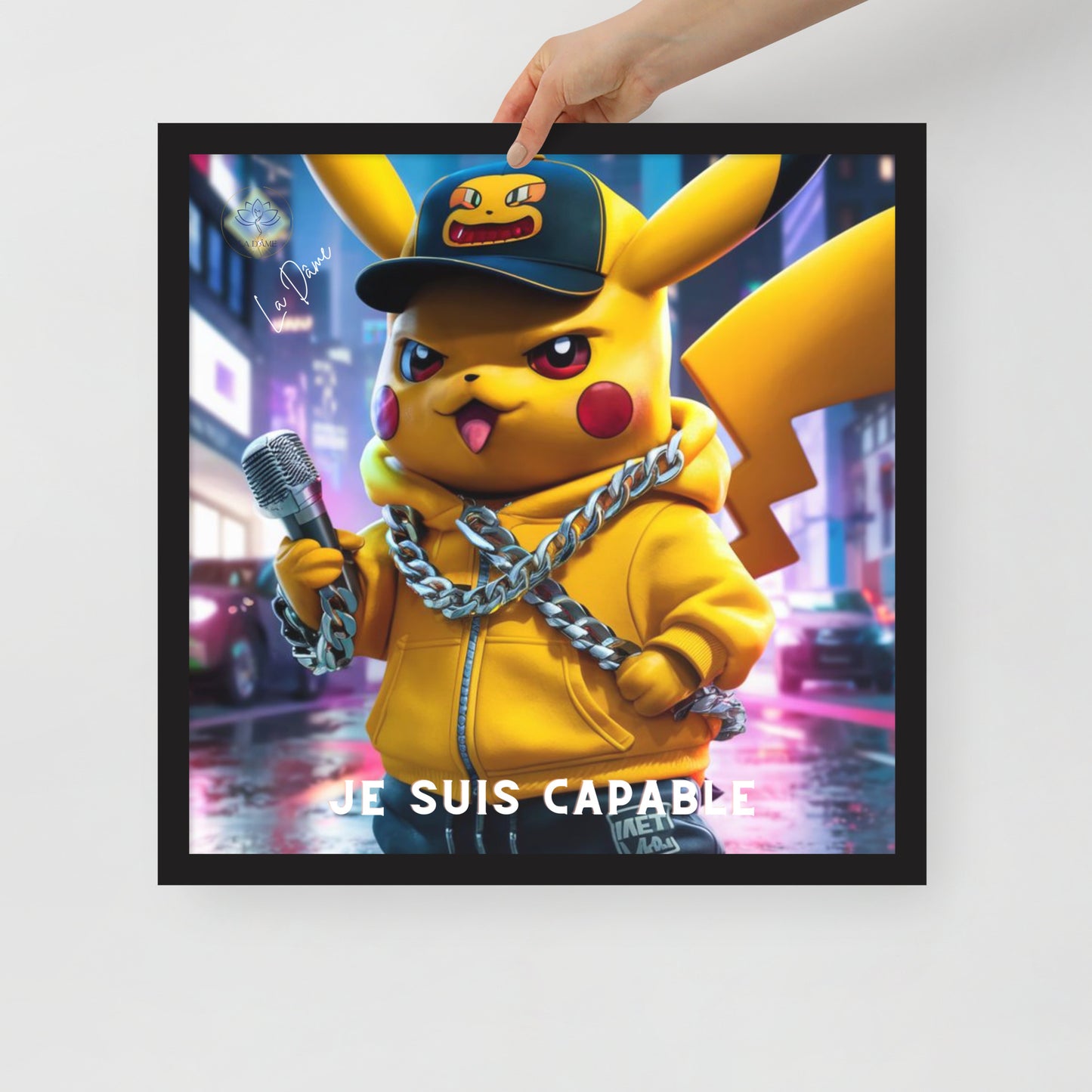 Poster Encadré - "Affirmation Positive"