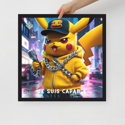 Poster Encadré - "Affirmation Positive"