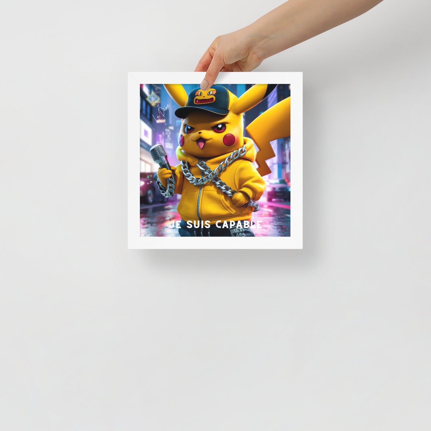 Poster Encadré - "Affirmation Positive"