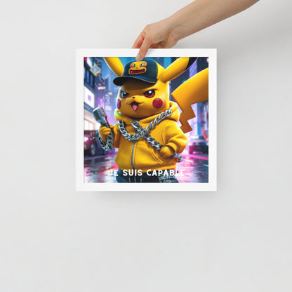 Poster Encadré - "Affirmation Positive"