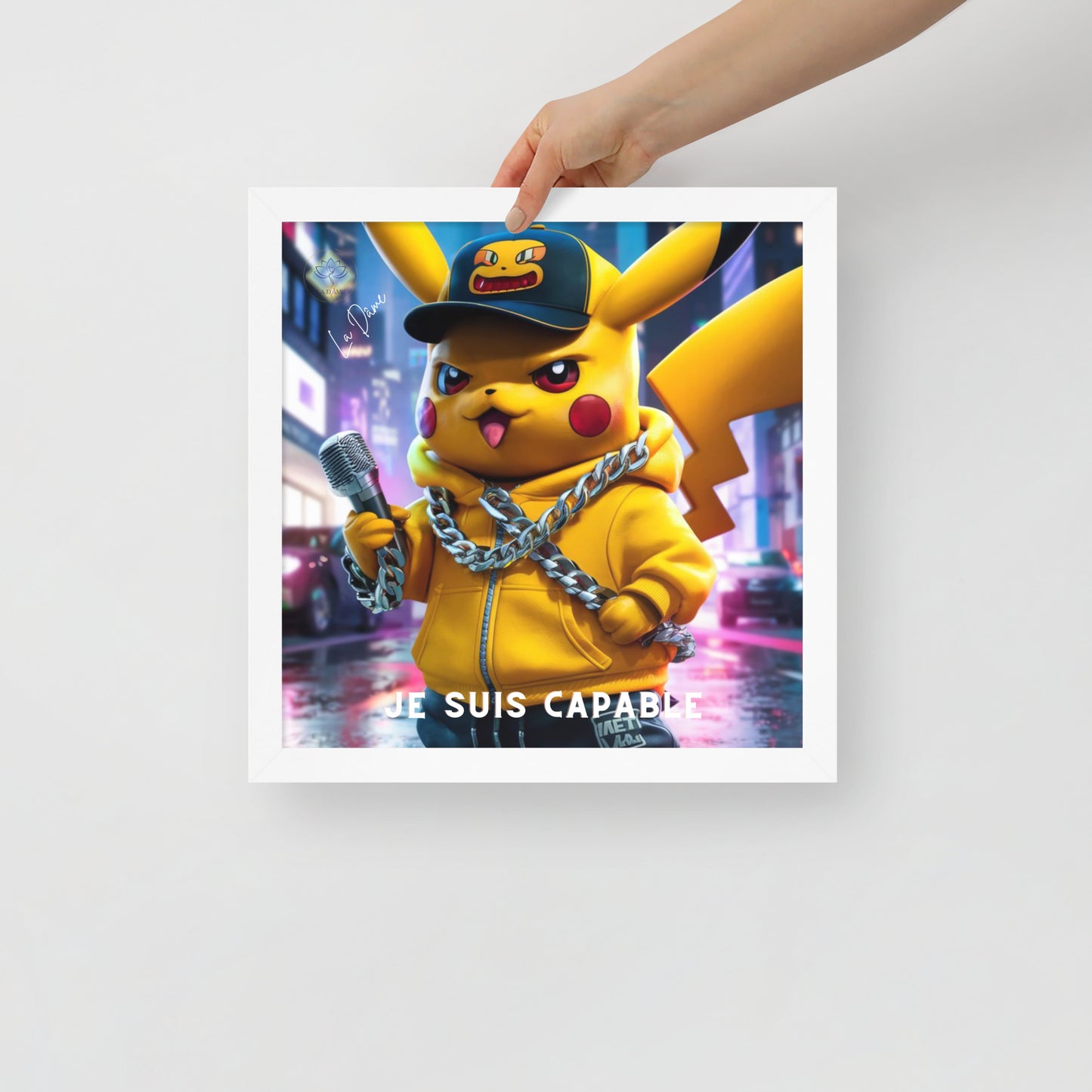 Poster Encadré - "Affirmation Positive"