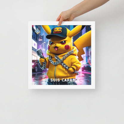 Poster Encadré - "Affirmation Positive"