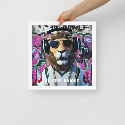 Poster Encadré - "Affirmation Positive"