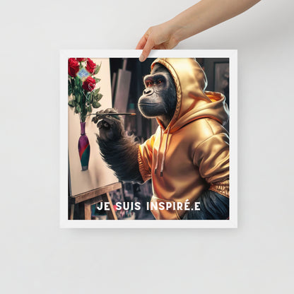 Poster Encadré - "Affirmation Positive"