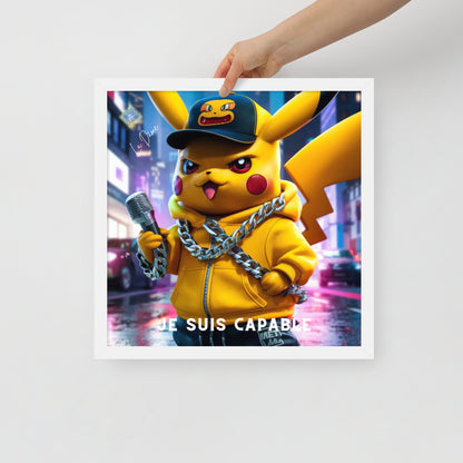 Poster Encadré - "Affirmation Positive"