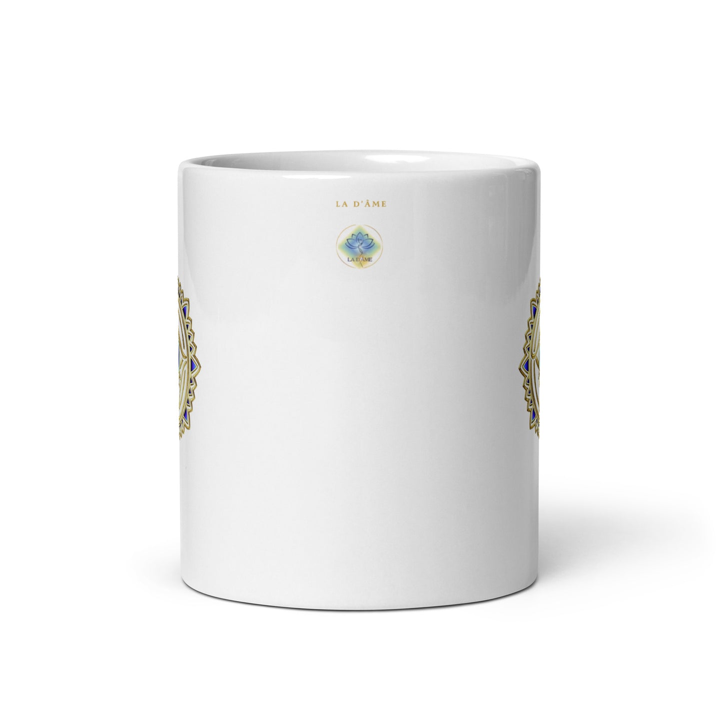 Mug Blanc Brillant - "Œil Protection"